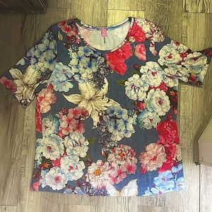 Basler Floral Top